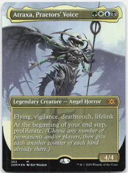 Atraxa, Praetors' Voice (Borderless) *Foil* 2XM 353 NM-LP - Image 1