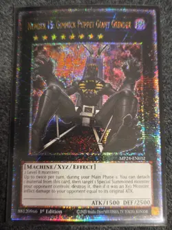 Yugioh! Number 15: Gimmick Puppet Giant Grinder MP24-EN032 Quarter Century NM - Image 1