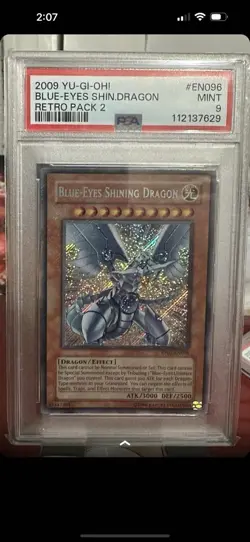 Konami Blue-Eyes Shining Dragon Retro Pack 2 Secret Rare Unlimited English - Image 1