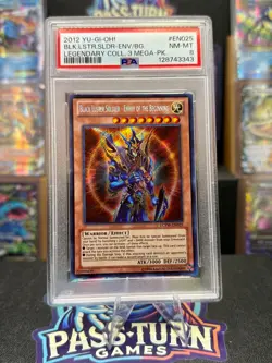 YuGiOh - Black Luster Soldier – Envoy of the Beginning – Ultra Rare – PSA 8 - Image 1