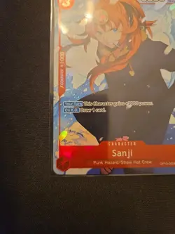 One Piece Sanji Parallel Alt Art OP10-005 SR Royal Blood Foil English - Image 5