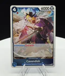 One Piece TCG Cavendish OP10-045 Rare Foil English NM - Image 1