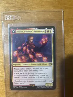 Joshua Phoenix's Dominant Phoenix Warden Fire Fin Final Fantasy MTG Card 229 - Image 1