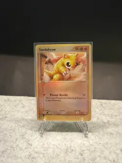 Pokemon Card - Sandshrew Sandstorm 75/100 Reverse Holo - Image 1