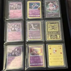 Mew And Mewtwo Pokemon 16x Card Lot Mint Condition And 2 Fan Cards - Image 3