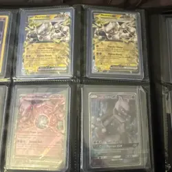 Mew And Mewtwo Pokemon 16x Card Lot Mint Condition And 2 Fan Cards - Image 5