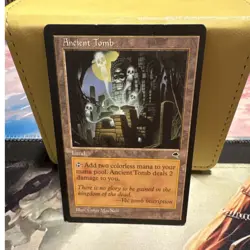 Wizards of the Coast Ancient Tomb Land Regular English Magic The Gathering Card - Image 1