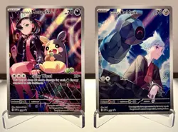 Pokemon Card Marnie's Morpeko & Steven's Beldum IR set 206/207 English Promo NM - Image 1