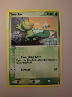 Treecko Holo Crystal Guardians STAMPED 67/100 Pokemon Card - Image 1