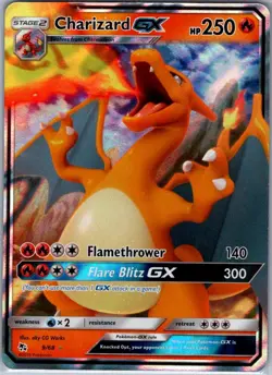 Charizard GX 9/68 Hidden Fates - Pokemon Card - NM - Image 1