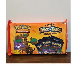 Pokemon Trick or Trade Booster Bundle 35 Packs 105 Cards English Sealed - Image 1