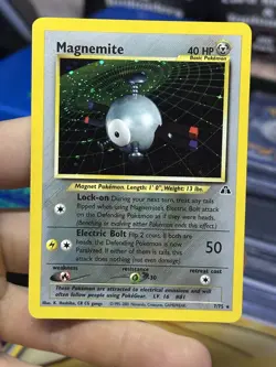 Magnemite 7/75 Neo Discovery 2001 Holo Rare WOTC Pokemon Card TCG - Image 3