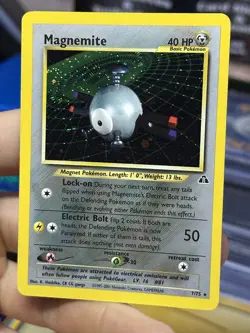 Magnemite 7/75 Neo Discovery 2001 Holo Rare WOTC Pokemon Card TCG - Image 4