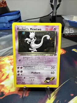 Pokemon TCG Rockets Mewtwo Gym Challenge Holo Card 14/132 - Image 1