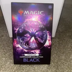 Wizards of the Coast MTG Commander Collection: Black (Premium Edition) 630509989904 - Image 1