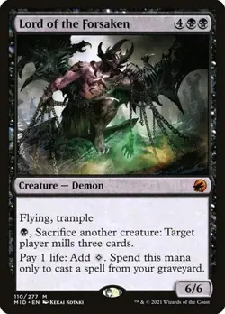 2x Lord of the Forsaken MID NM MTG - Image 1