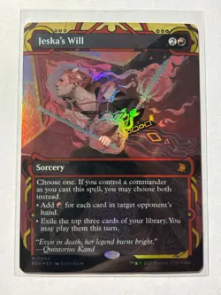 Jeska's Will 44 M FOIL Secrets Of Strixhaven Mystical Archives NM - Image 1