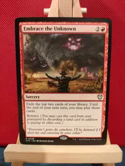 Embrace the Unknown - Outlaws of Thunder Junction Commander - NM - MTG - Image 1