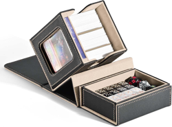 MTG Commander Deck Box with Display Window, Deck Box Holds 100 Double-Sleeved wi - Image 1