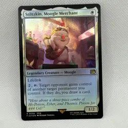 MTG - Stiltzkin, Moogle Merchant Final Fantasy Foil NM Pack Fresh - Image 1