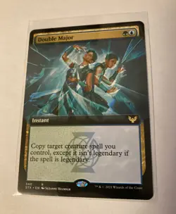 Double Major (Extended) [Strixhaven: School of Mages] Magic MTG 340 - Image 1
