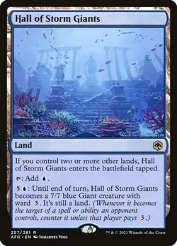 Hall of Storm Giants AFR LP MTG - Image 1