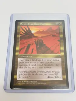 Squandered Resources - MTG Magic the Gathering - Visions - Image 4