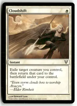 Cloudshift 12 Common Avacyn Restored Magic: The Gathering Lightly Played - Image 1
