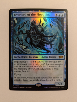 Overlord of the Floodpits Duskmourn: House of Horror Regular 68 MtG - Image 1
