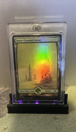 MTG Snow-Covered Forest (Foil) Modern Horizons (MH1) #254 Magic the Gathering - Image 1