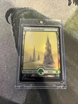 MTG Snow-Covered Forest (Foil) Modern Horizons (MH1) #254 Magic the Gathering - Image 5