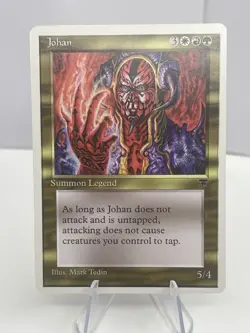 Johan (NM) Chronicles CHR Magic MTG 5/4 Simon Legend - Image 1