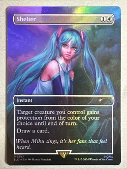MTG / Shelter / SLD / #1587 / RAINBOW FOIL / Rare / NM - Image 1