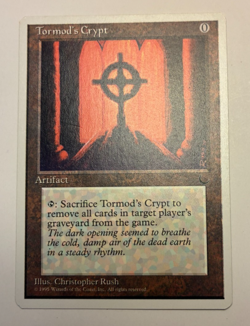 MTG chronicles Tormod's Crypt NM Common - Image 1