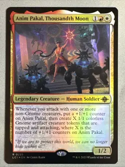 MTG / Anim Pakal, Thousandth Moon / LCI / #223 / FOIL / Rare / NM - Image 1