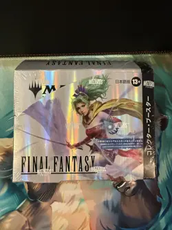 Sealed Final Fantasy Collector Booster Display, Japanese MTG - Image 1