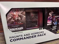 MTG Duskmourn Haunts & Horrors Commander Pack Bundle Endless Punishment - SEALED - Image 2