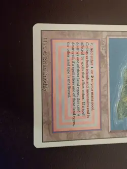 Volcanic Island Revised Edition MTG English Dual Land MP - Image 3