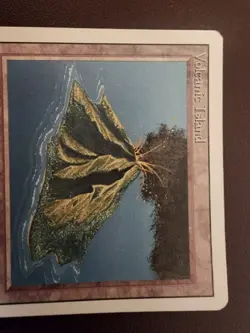 Volcanic Island Revised Edition MTG English Dual Land MP - Image 4