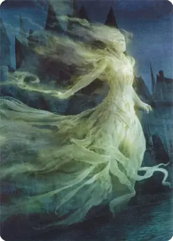 Spirit Token #3 (Foil) (NM) Unstable UST Magic MTG - Image 2