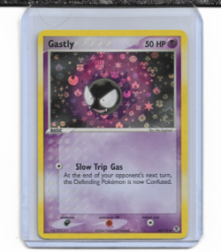 Pokemon FireRed & LeafGreen Gastly Reverse Holo #63/112 Excellent Condition - Image 1