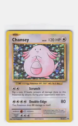 CHANSEY 70/108 HOLO RARE EVOLUTIONS POKEMON - Image 1