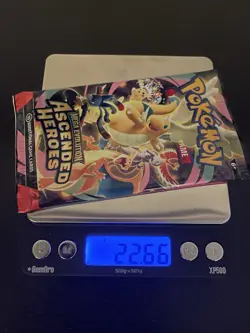 2026 Pokemon Ascended Heroes Booster Pack 22.66 G (Ex Heavy) (READ DESCRIPTION) - Image 1