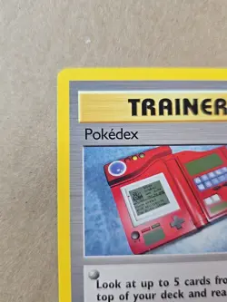 POKEMON Trainer Pokedex 87/102 Base Set Unlimited 1999 Original Pack Fresh - Image 2