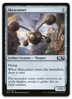 Skyscanner #245 (NM) Core Set 2019 M19 Magic MTG - Image 1