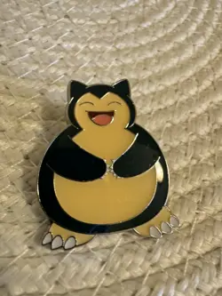 Pokemon Snorlax Official Pin 2020 Nintendo Collectible Enamel Lapel Pin - Image 1