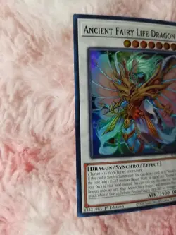 Yu-gi-oh! Ancient Fairy Life Dragon ALIN-EN039 Alliance Insight 1st Edition - Image 2