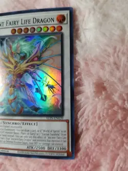 Yu-gi-oh! Ancient Fairy Life Dragon ALIN-EN039 Alliance Insight 1st Edition - Image 3
