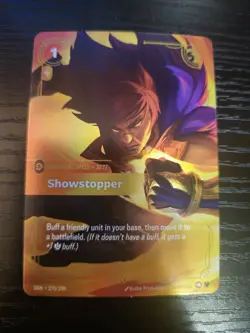 Showstopper OGN 270/298 League of Legends Riftbound Origins Epic Foil - Image 1