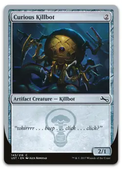Curious Killbot #145 (NM) Unstable UST Magic MTG - Image 1